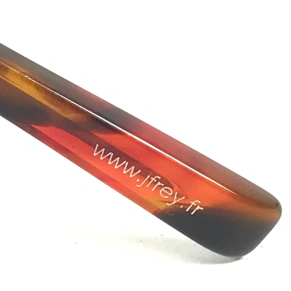 J.F. Rey Eyeglasses Frames JF2552 3090 Matte Red Orange Brown Tortoise 50-19-138
